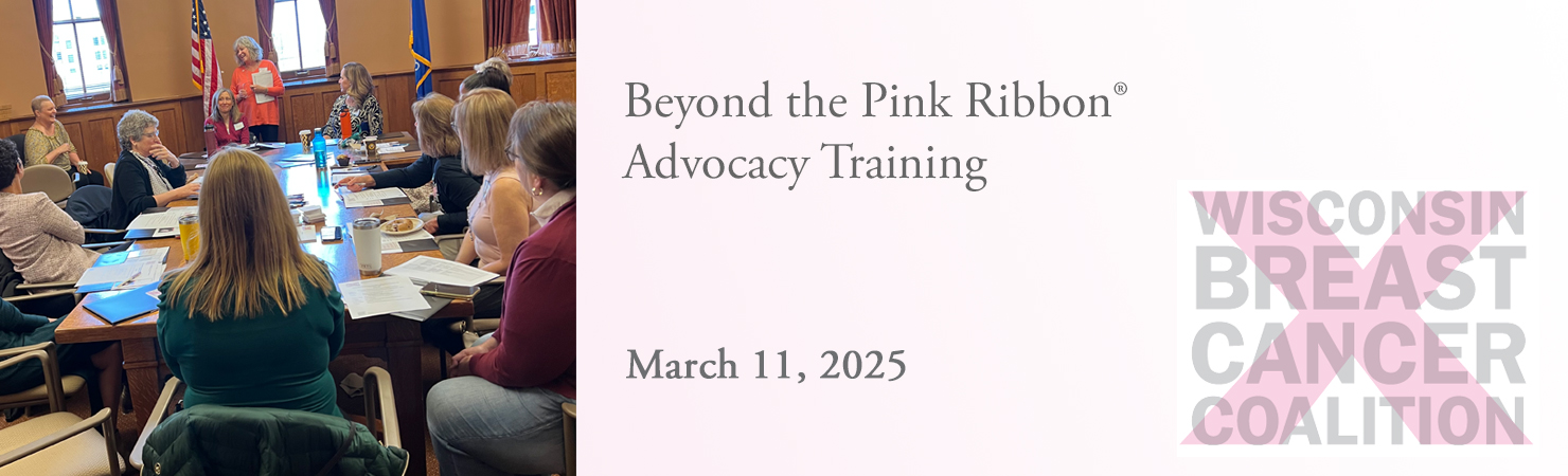 Beyond the Pink Ribbon training, March 11